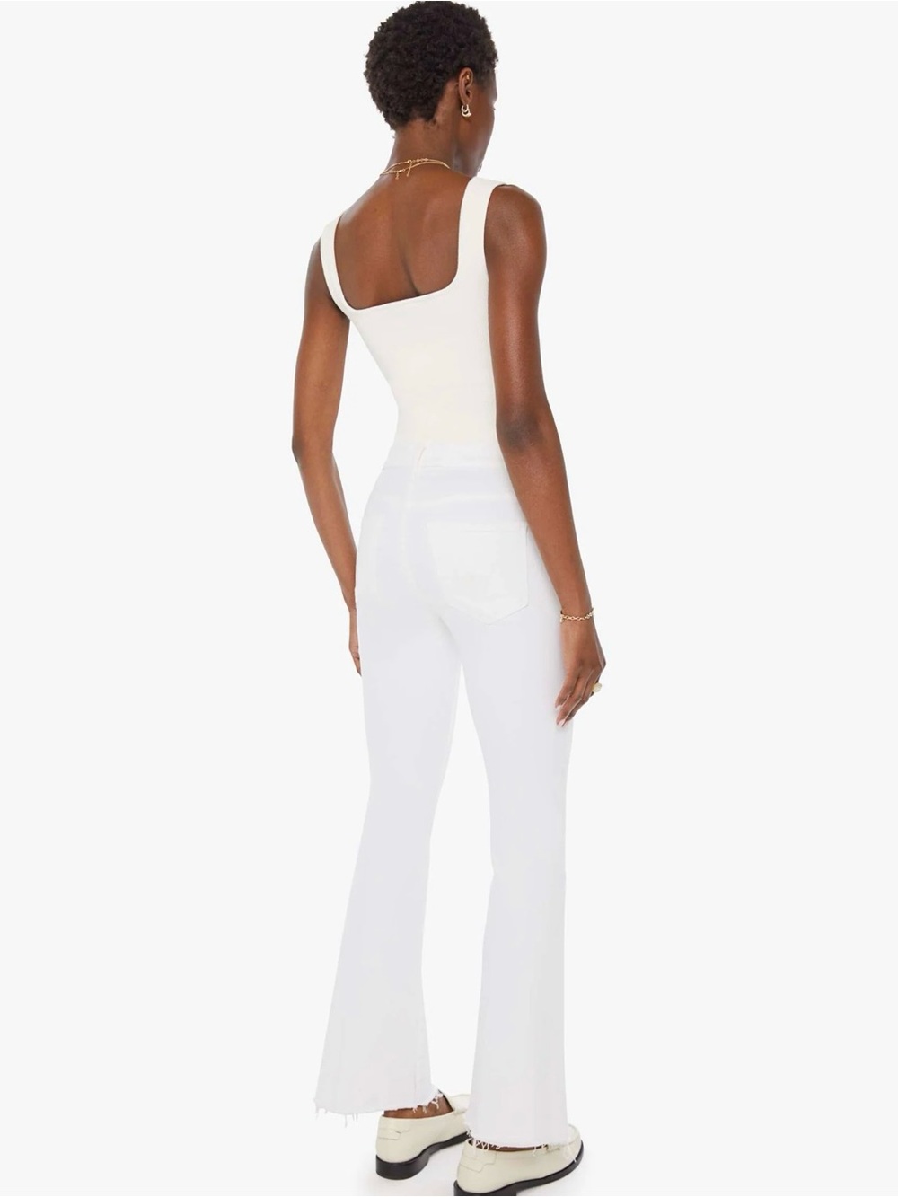 Mother Denim weekender fray fairest of them all size 30